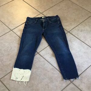 Mother Denim Looker Ankle Fray. Girl Crush